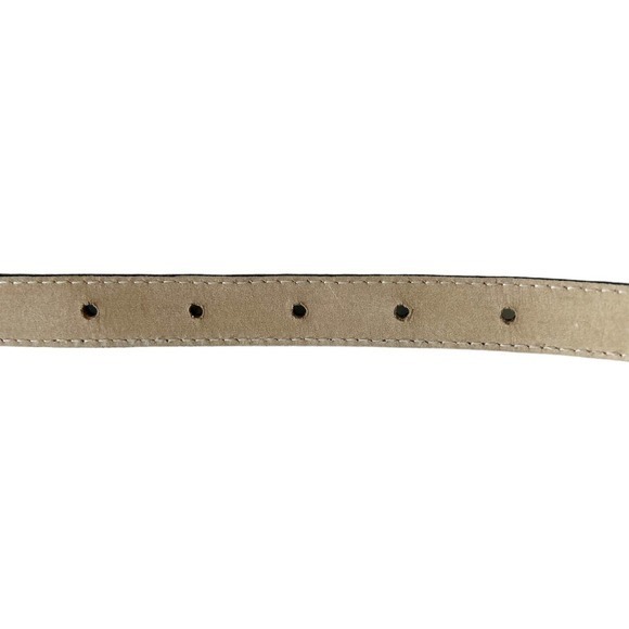 Leatherock Size 32 Small Genuine Leather Alligator Print Belt Green - Picture 5 of 7